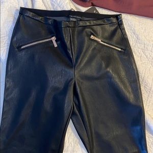 BRAND NEW ARMANI EXCHANGE LEATHER PANTS